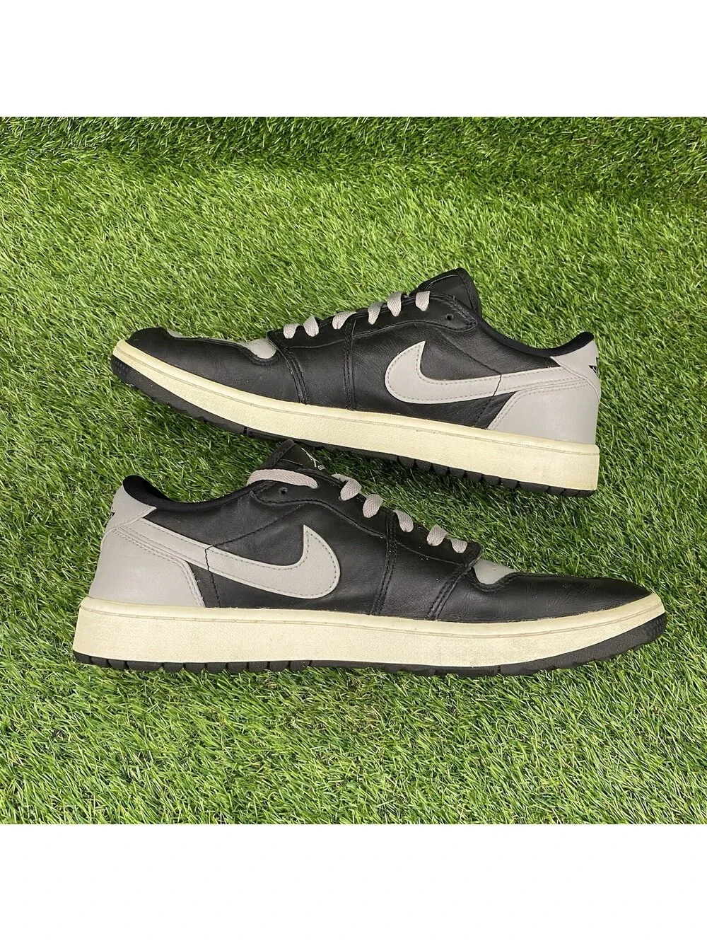 Nike Air Jordan Retro One 1 Golf Low Shadow Black Gray White Mens Size 12